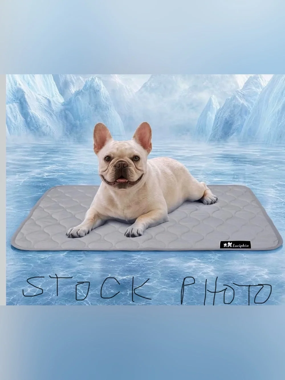 Cooling Pet Mat for Dogs - Gray